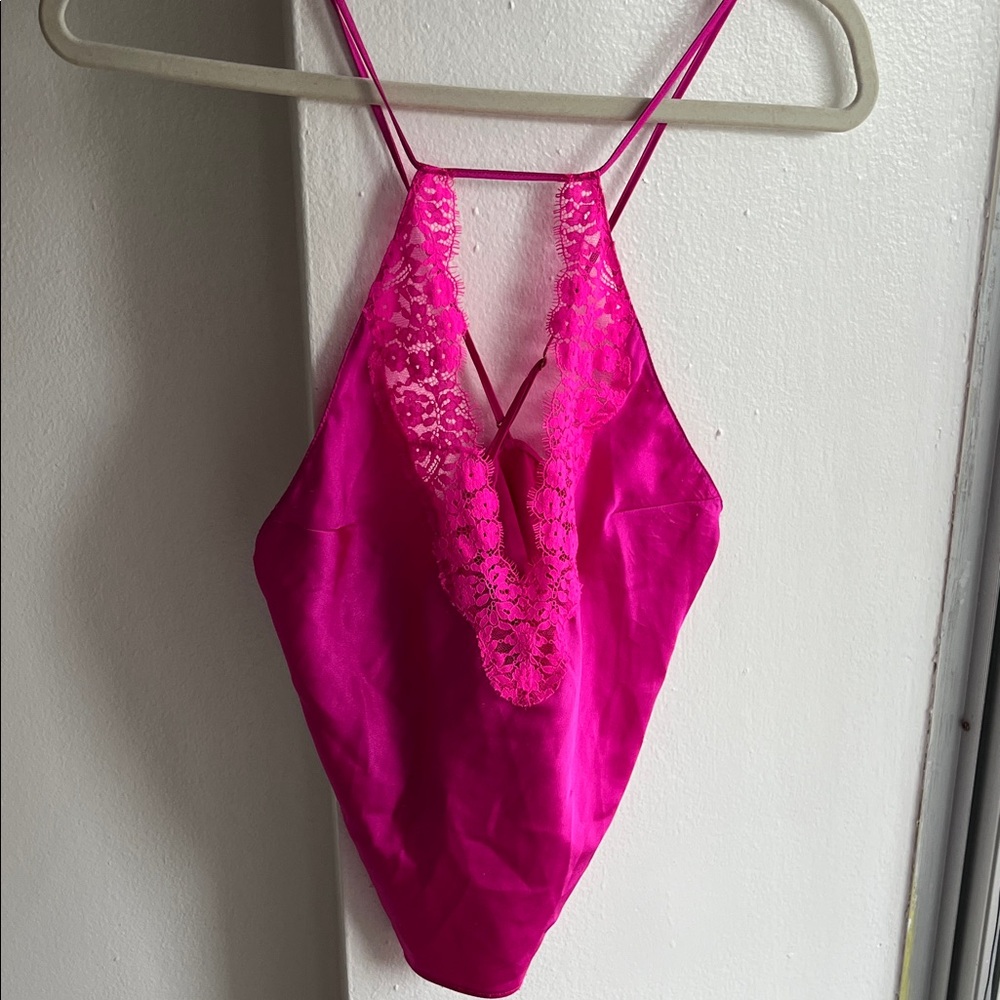 Victoria's Secret Pink Lace Chemise